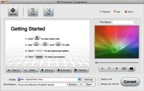 Free Download Convert Mts Mov Mac